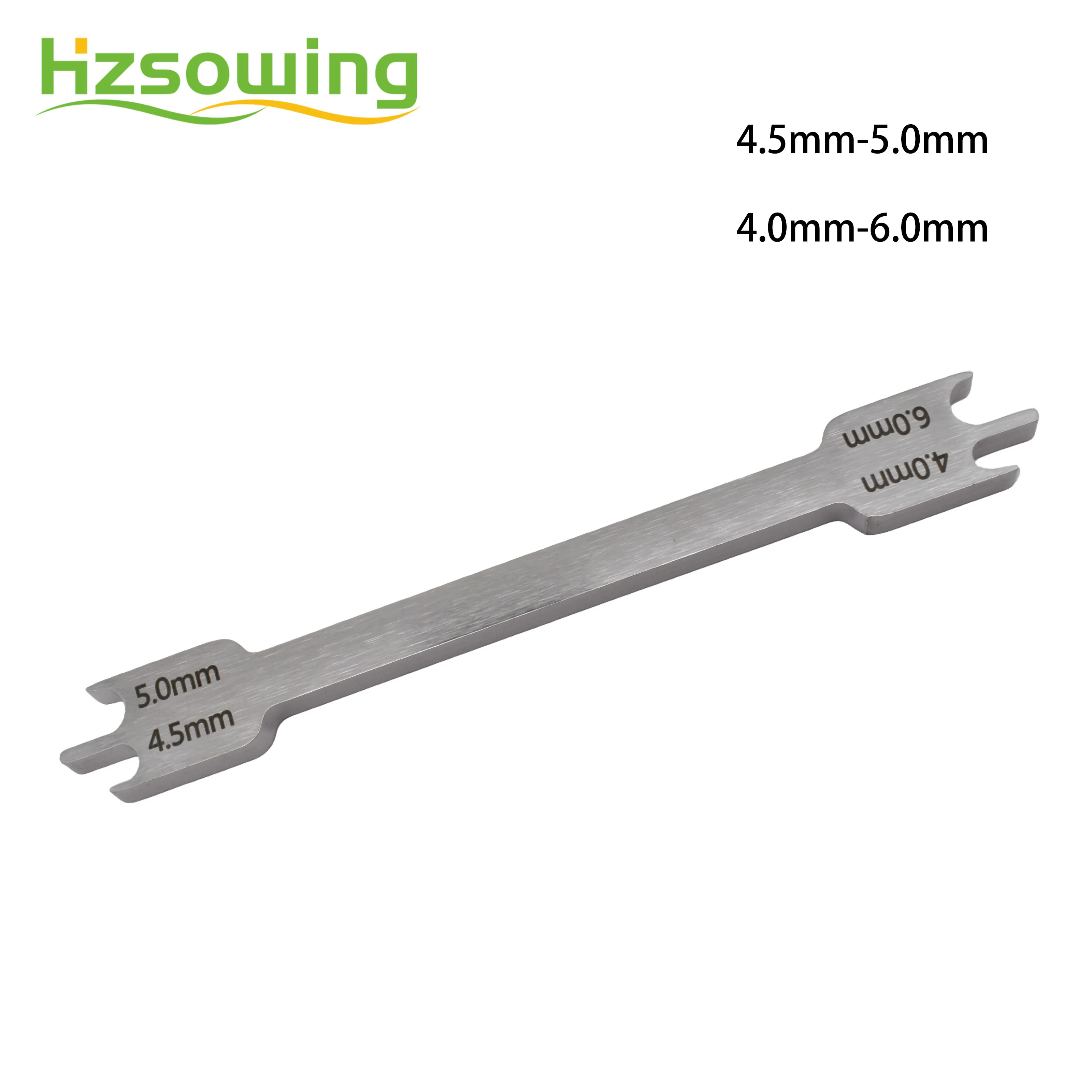 Dental Bracket Gauge Locator Stainless Steel Rod Bracket Positioner Orthodontic Materials Instruments Size 2.0-6.0