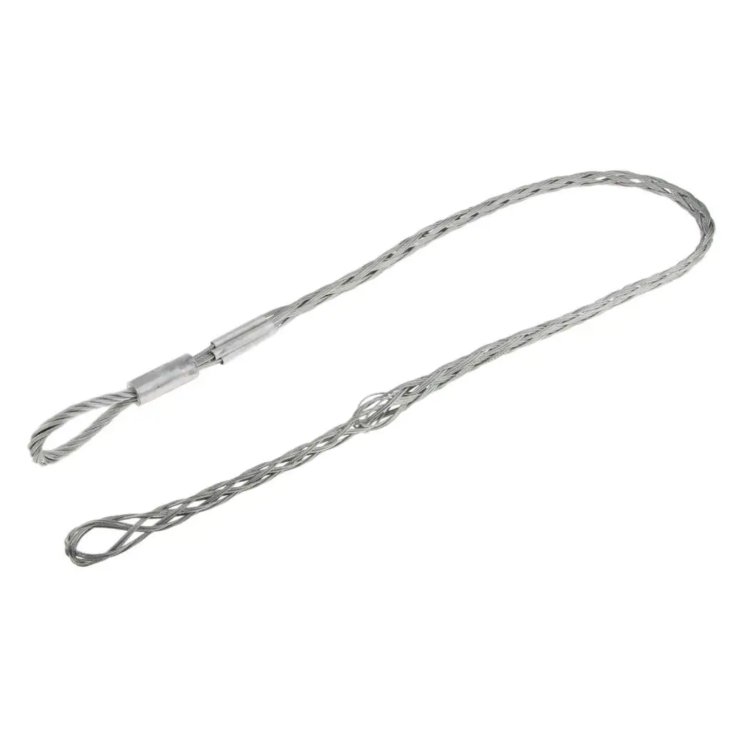 Cable Wire Pulling Grid Steel Mesh Cable Pulling Sock Tight Grip Tool for Single Cable and Bundles in Underground Jobs
