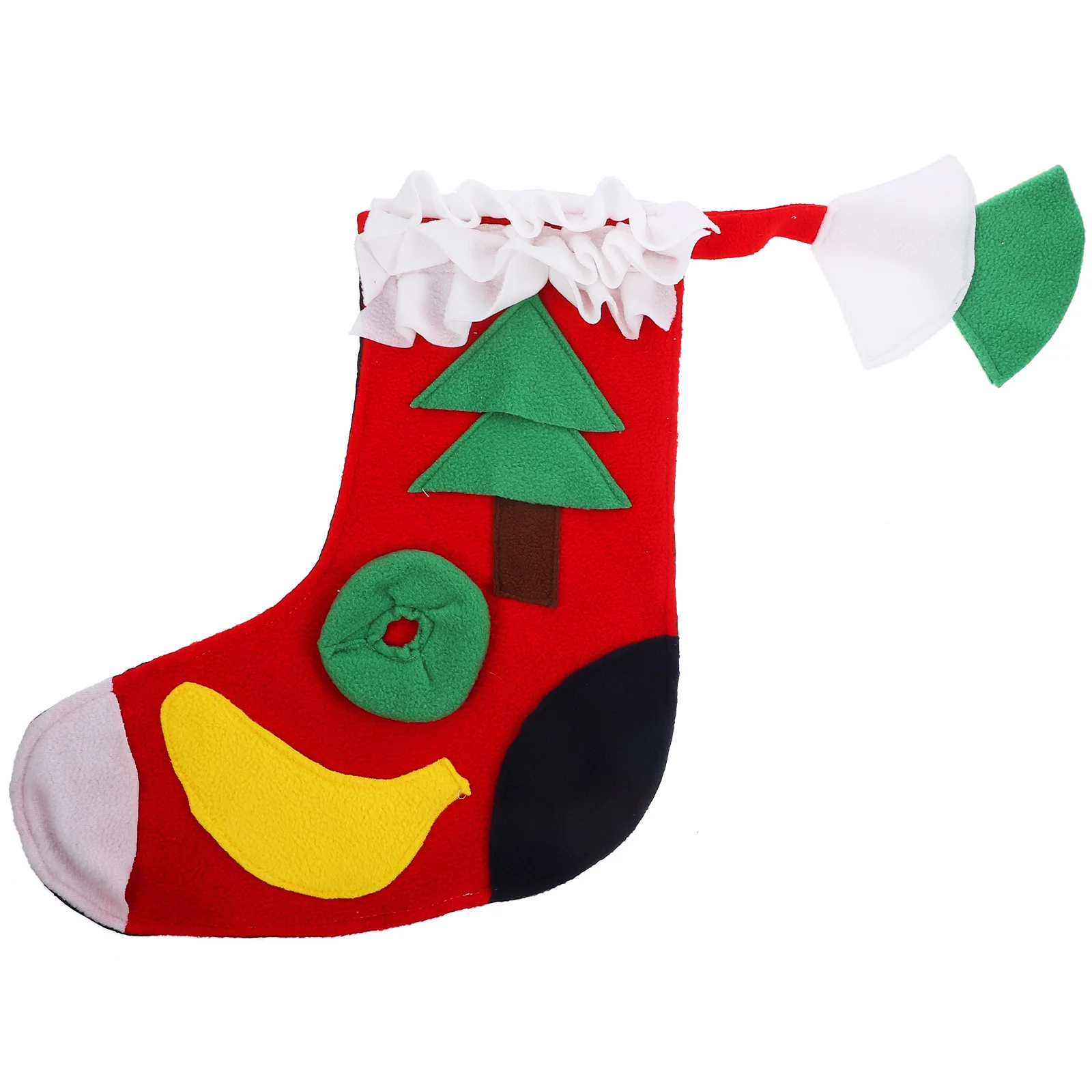 

Pet Foraging Mat Christmas Compact Dog Sniffing Feeding Mat Easy Storage Interactive Training Pad Household Pet