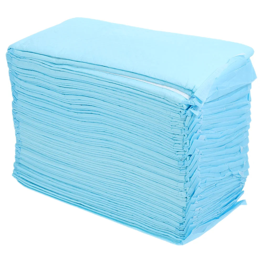 40 Pcs Pet Pee Mat Dog Pads Supplies Professional Urine Absorbent Sky-blue Training Puppy Diaper