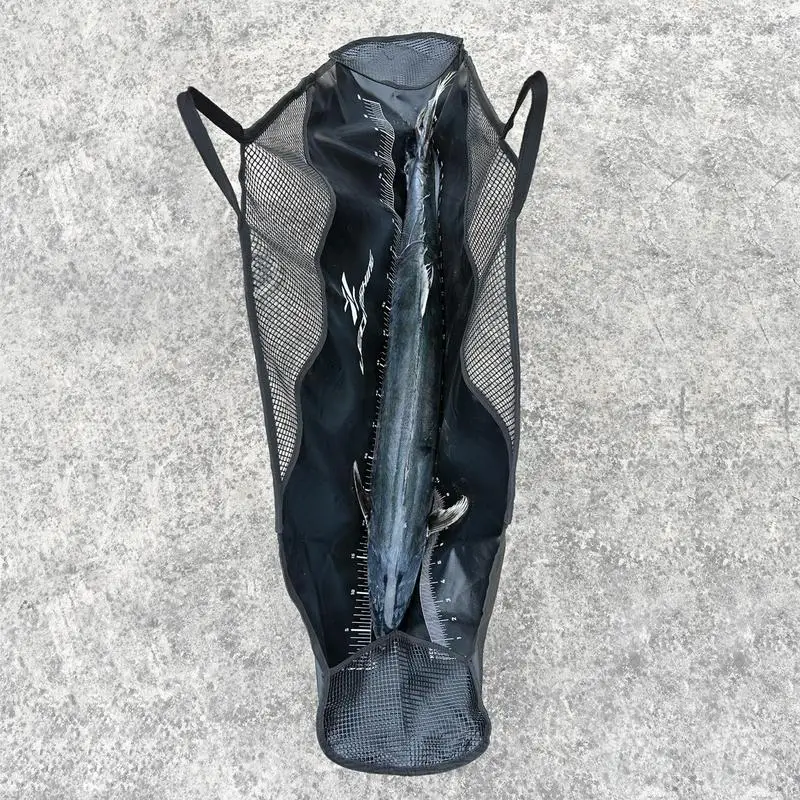 

Fish Transport Bags Foldable Kayak Fishing Bag Tournament Fishing Bag Fishing Fish Bag Fish Protection Bag With Ruler For Boat