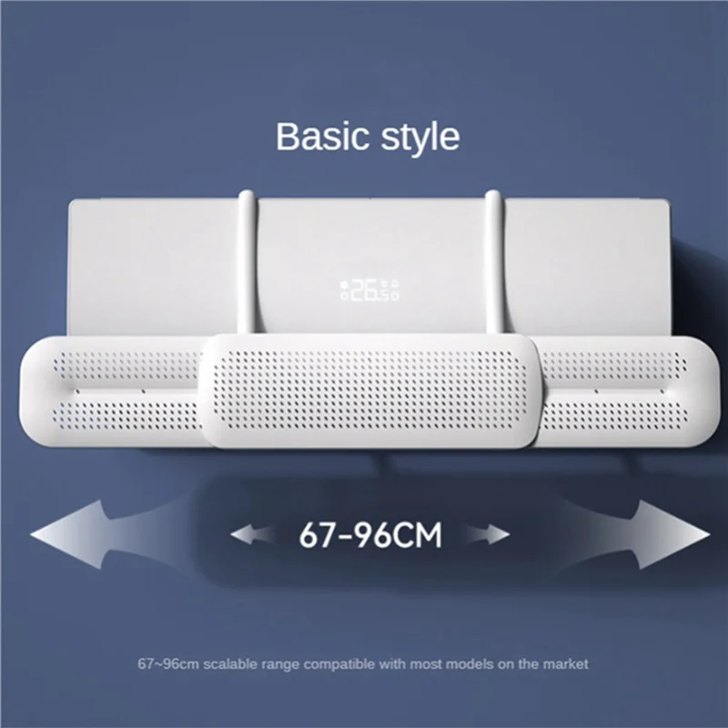 

Scalable Air Conditioning Windshield Anti-Direct Blowing Windproof Wall-Mounted Air Outlet Baffle Confinement Cold Air