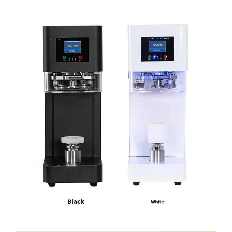 

Factory Price Automatic Easy Open Can Closing Machine Juice Coffee Transparent Plastic Can Sealing Machine for Food and Beverage
