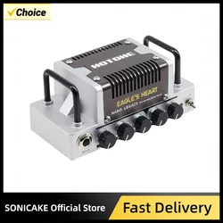 HOTONE Eagle's Heart German Rock Sound Guitar Amp Head 5 Watts Class AB Amplifier with CAB SIM Phones/Line Output NLA-7