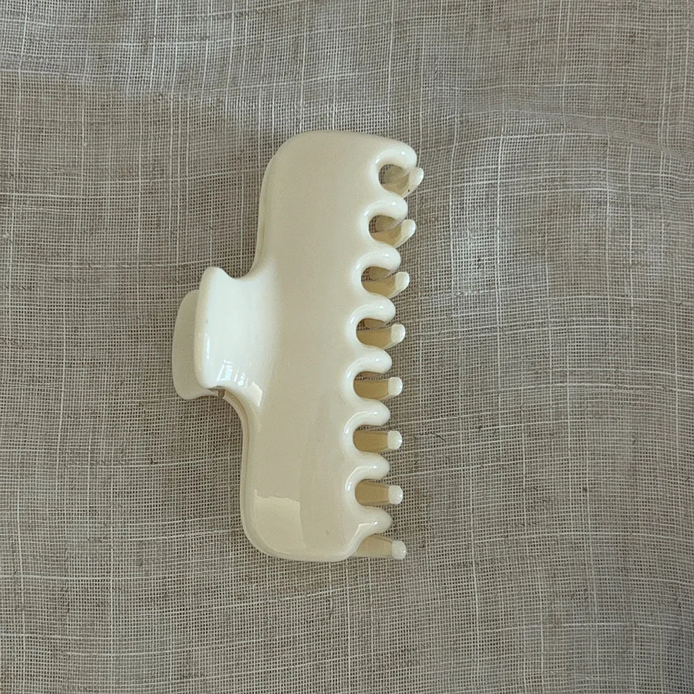 1 Stück Basic-Haarspange aus mehrfarbigem PC-Material, dicke Haarklammer im INS-Blogger-Stil, große Haarklammer für den Hinterkopf, tägliches Haar-Accessoire für Damen – Detail 13