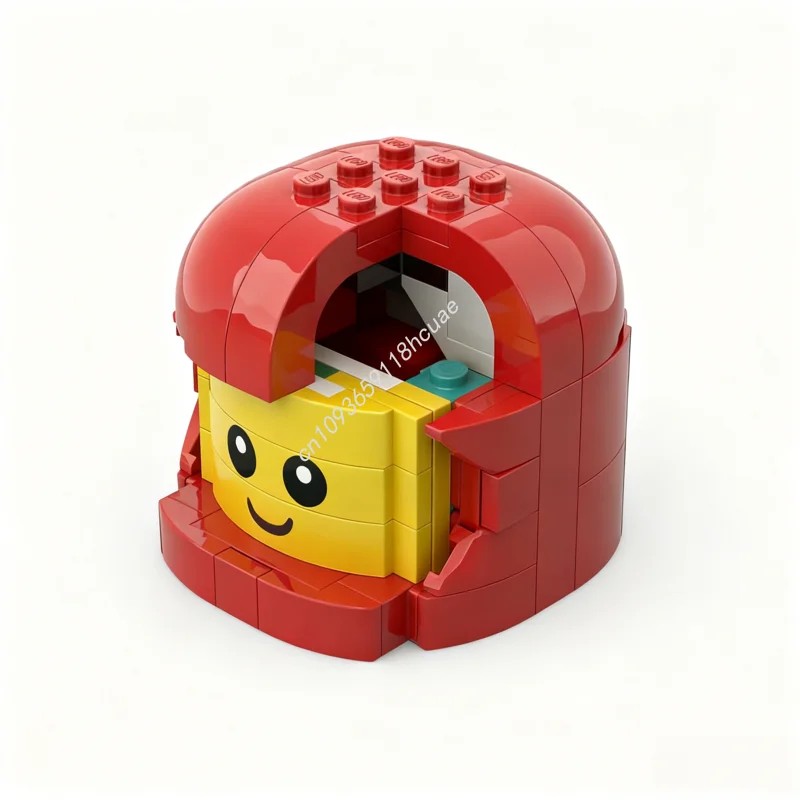 260 個 MOC GWP ベビー宇宙飛行士ヘッドモッド nan モデルビルディングブロックモジュラーアーキテクチャおもちゃ組み立てアイデア DIY クリスマスギフト