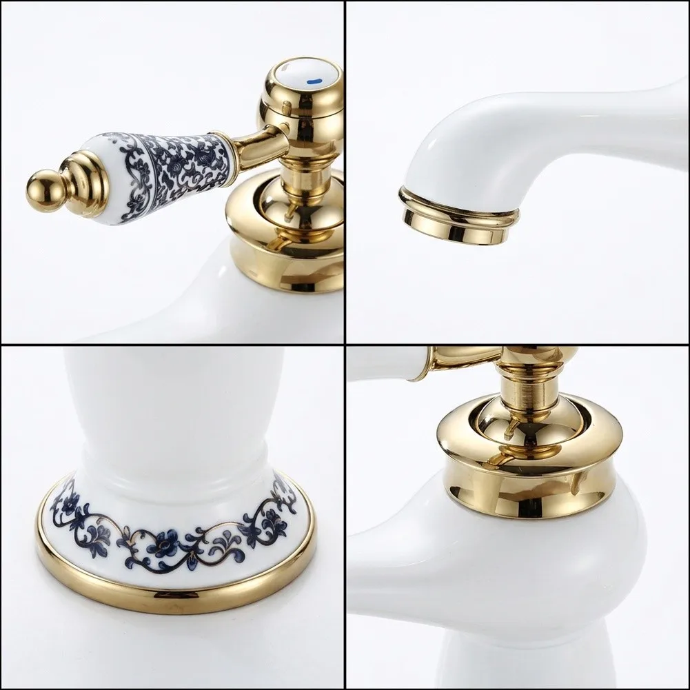 For Daily Washing Needs Antique Bathroom Faucet Vintage Washbasin for Tap Single Handle Kitchen Mixer Tap Antique Faucet