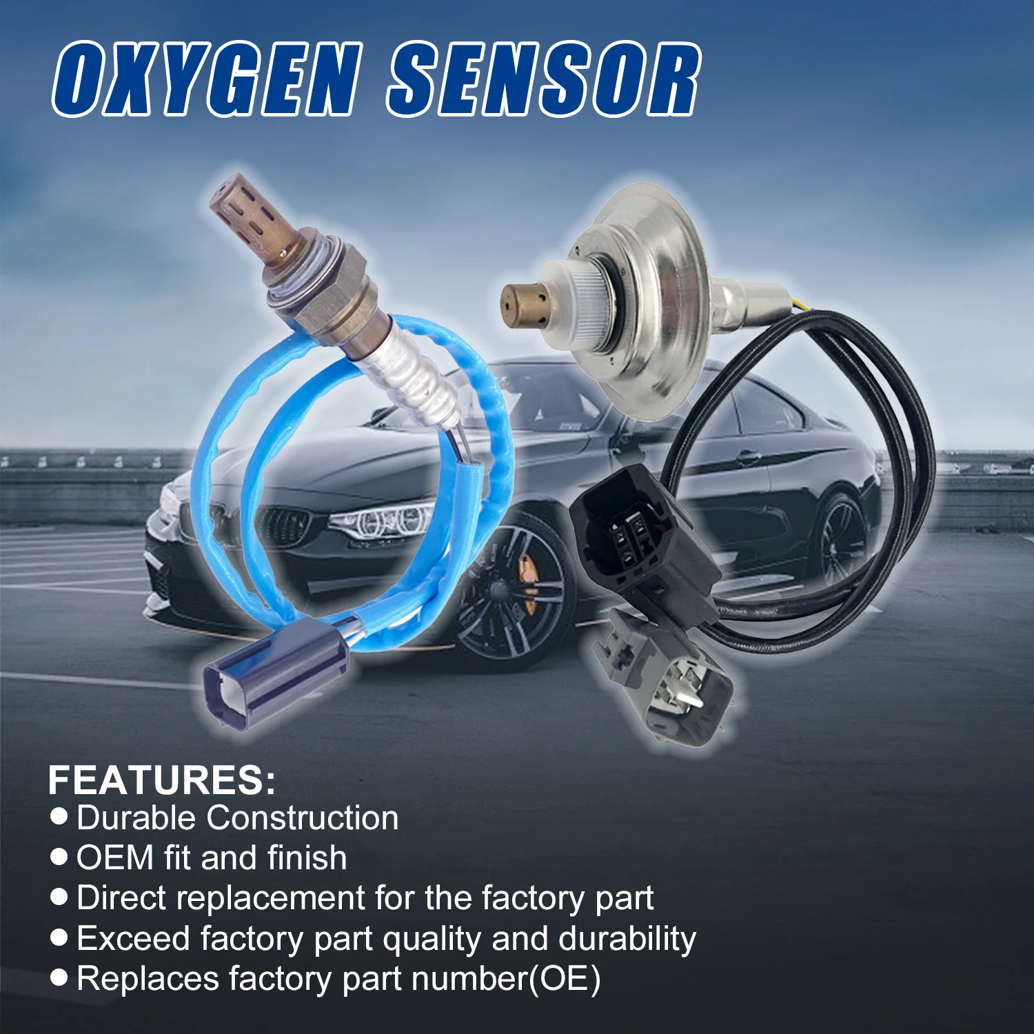 Up&Downstream Oxygen Sensor 234-5043 234-4466 L555-18-8G1 L556-18-861 L555188G1 L555-18-8G1A For Mazda CX-7 2.5L 2010 2011 2012