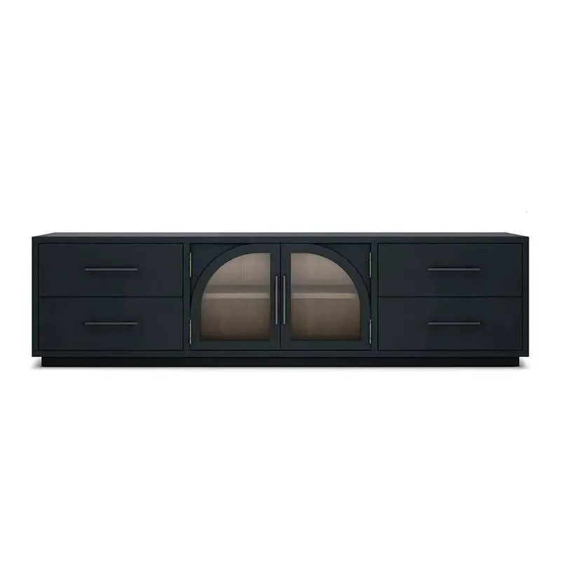 cabinet, small apartment, living room entry side cabinet, entrance cabinet, storage arched door audio-visual cabinet