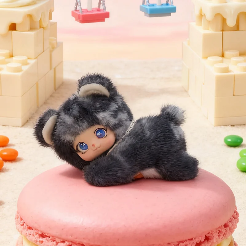 18 سنتيمتر لطيف الفينيل القط أفخم قلادة الكرتون الحيوانات شعر أفخم سلاسل المفاتيح الفتيات الفتيان حقيبة الظهر الهاتف الفينيل أفخم Keyrings