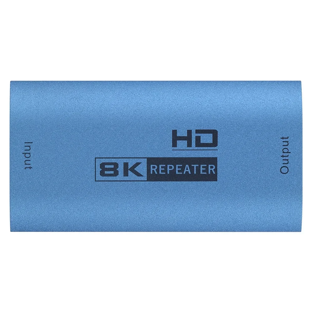 Repeater przedłużający HDMI 8K, przedłużacz kabla HDMI 8K@60Hz, wzmacniacz sygnału, adapter HDMI 2.1 HDR 3D, konwerter wideo — zdjęcie produktu 5