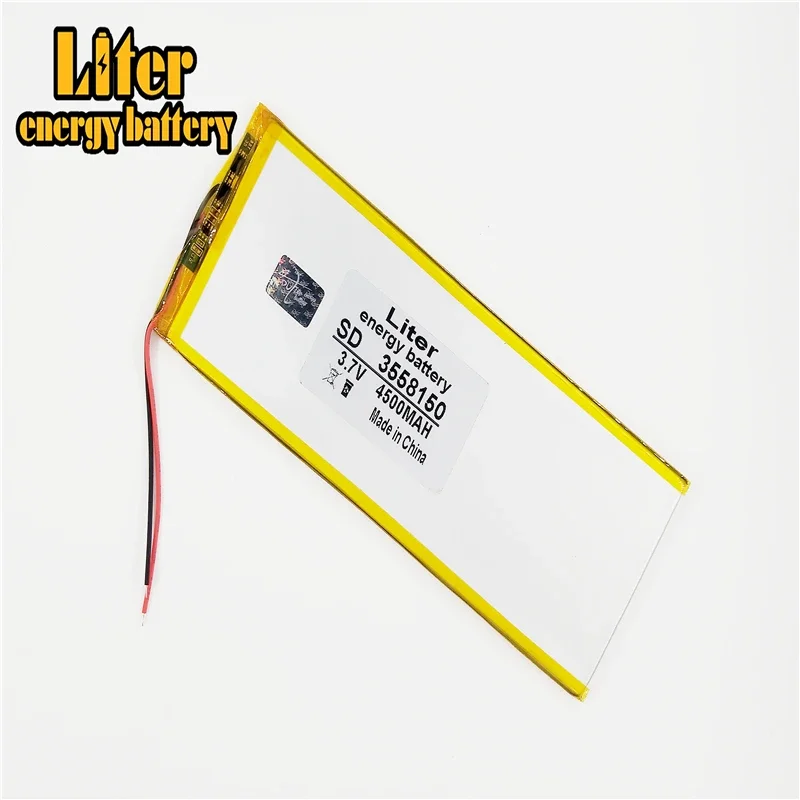 3.7V 3558150 4500MAH 3560150 (polymer lithium ion battery) Li-ion battery for tablet pc 7 inch 8 inch 9inch