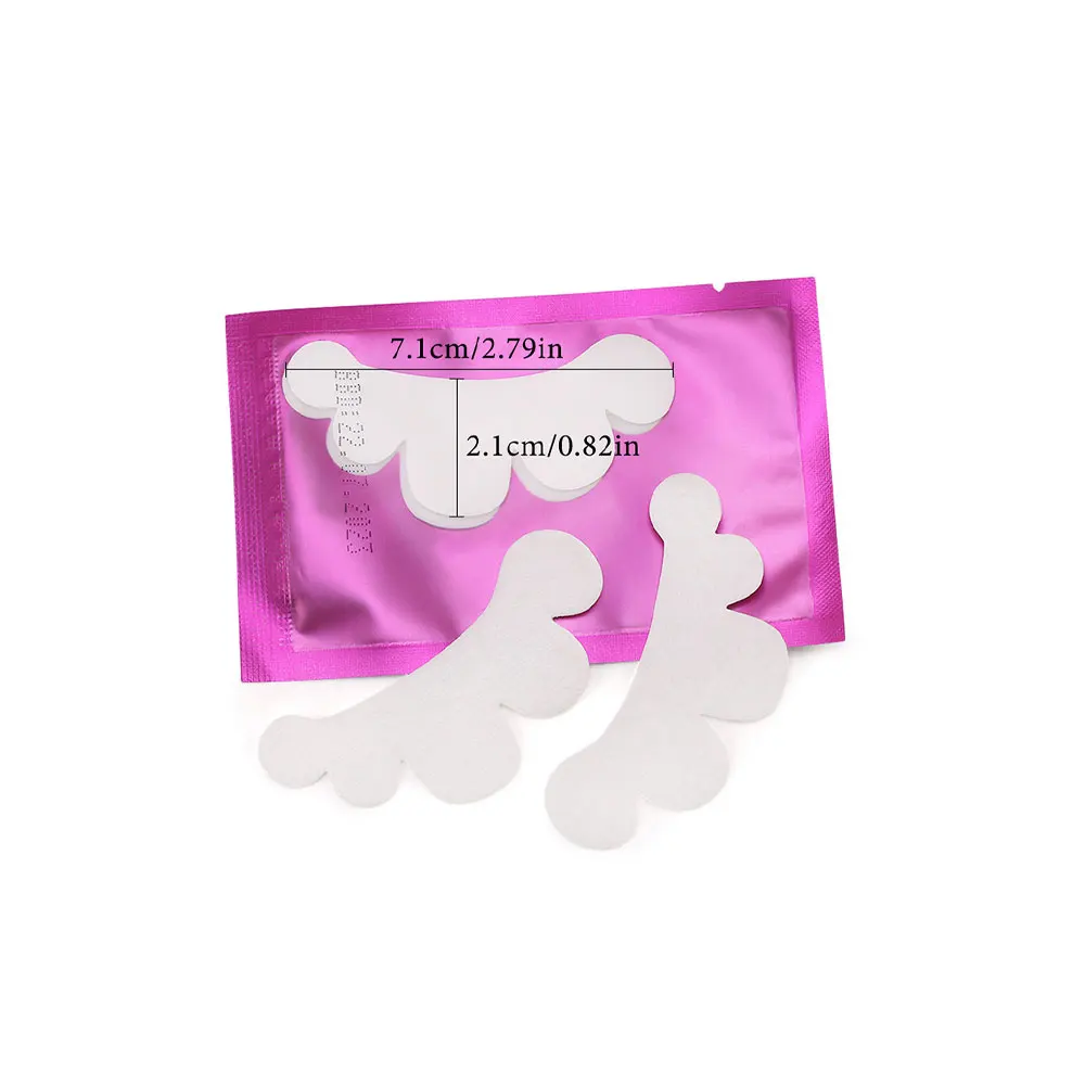 50Pairs Grafting Eyelashe Sticker Lash Extension Eye Stickers Hydrogel Patches Under Eye Pads Eyelashes Extension Lashes Tool