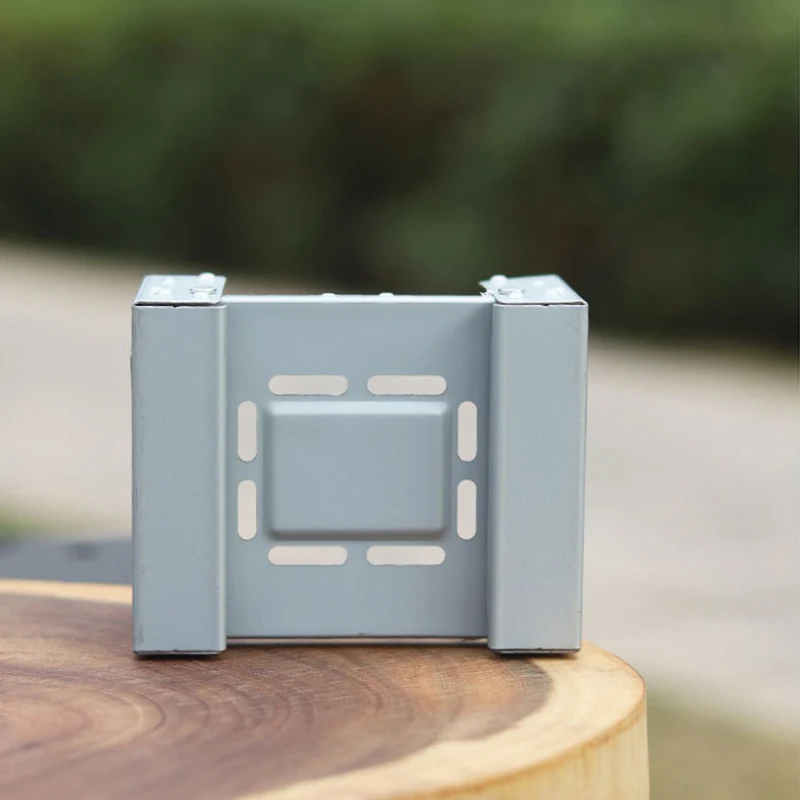 طوي التخييم الكحول موقد معدات التخييم المحمولة الفولاذ المقاوم للصدأ الصلبة الوقود الكحول مواقد لوازم طباخ في الهواء الطلق