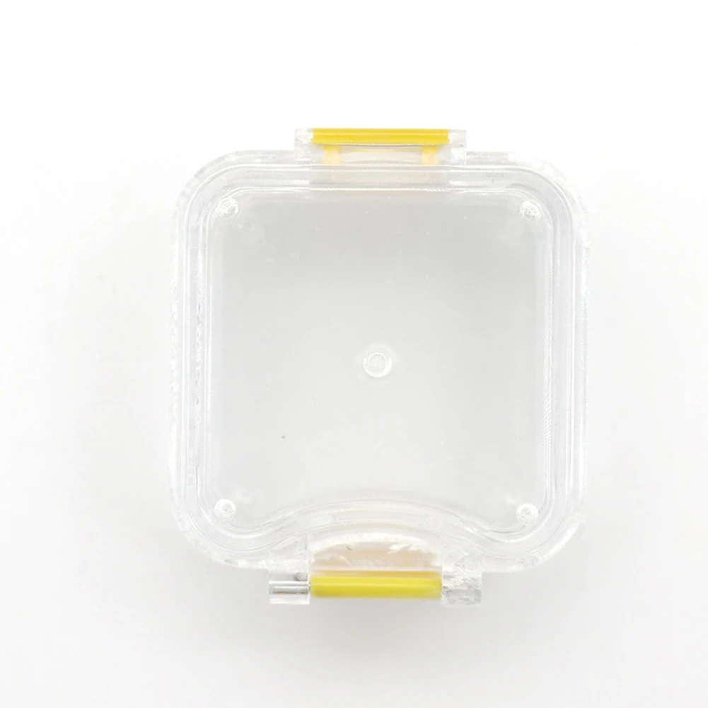 Scatola per denti in plastica da 10 pezzi con pellicola Scatola per protesi di alta qualità Scatola per denti a membrana per impianti dentali