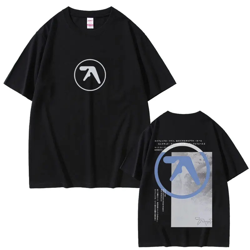 

Aphex Twin T Shirt Men Women Clothing Fashion Casual Oversized Short Sleeve T-shirt Male High Quality Cotton T-shirts Streetwear
