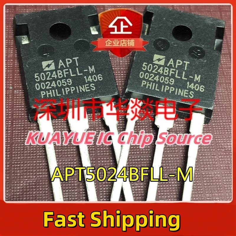 10PCS-30PCS    APT5024BFLL-M   TO-247   500V  22A   Fast Shipping Quality Guarantee