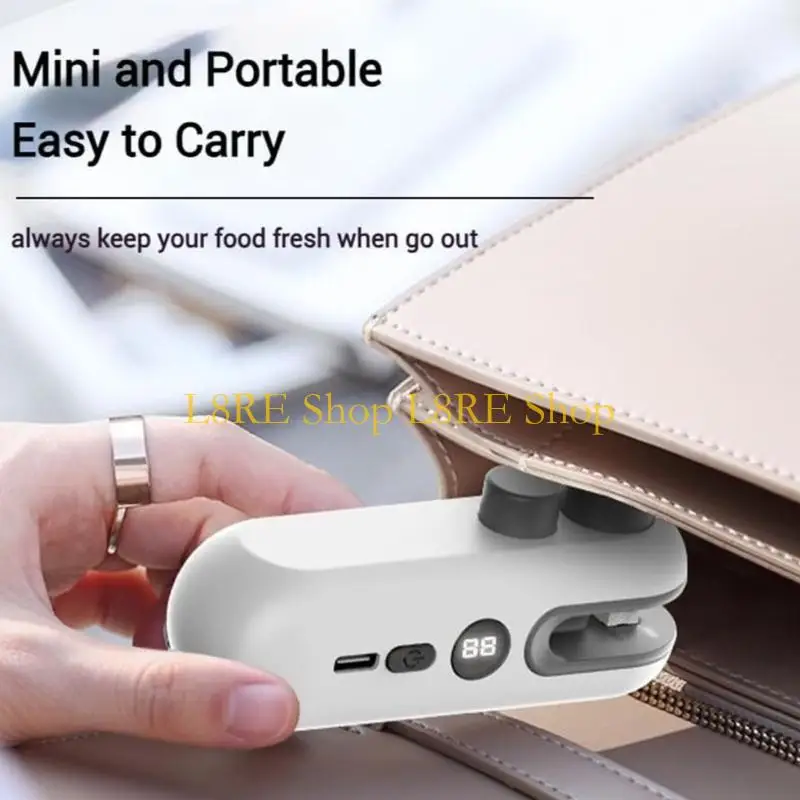 L8RE Small Snacks Sealer Seating Seal Machine Машина пластиковая текстура.