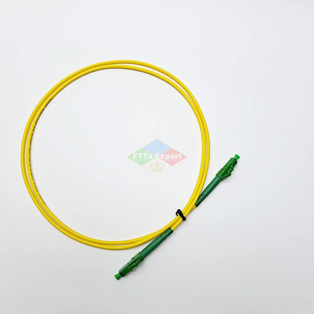50 قطعة LC/APC-LC/APC الألياف البصرية التصحيح الحبل وضع واحد 1 متر/2 متر/3 متر الألياف البصرية كابل قافز البسيط LC APC 2.0 مللي متر أو 3.0 مللي متر PVC FTTH