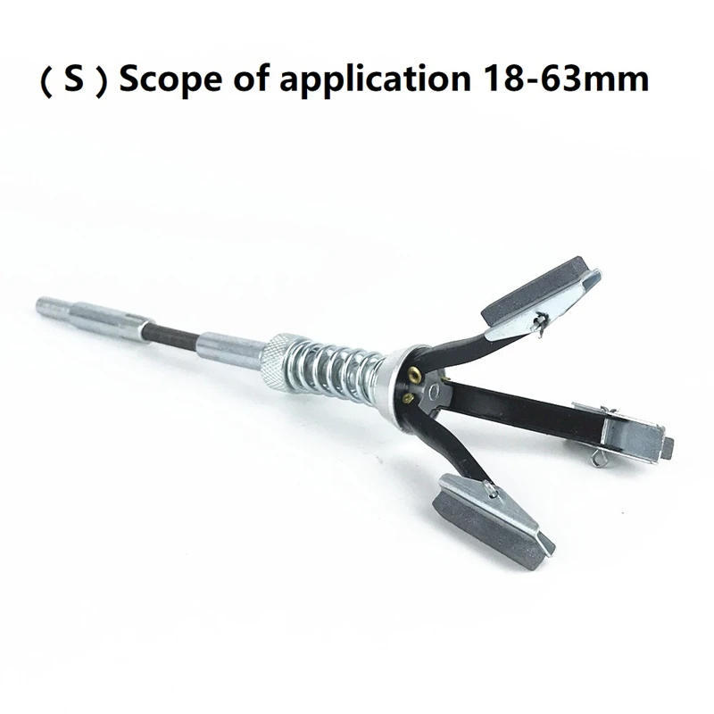 4 Size Adjustable Brake Piston Cylinder Hone Tool 3 jaws stone Range:19-63mm 32-88mm 51-177mm 3 Jaw Cylinder Sander