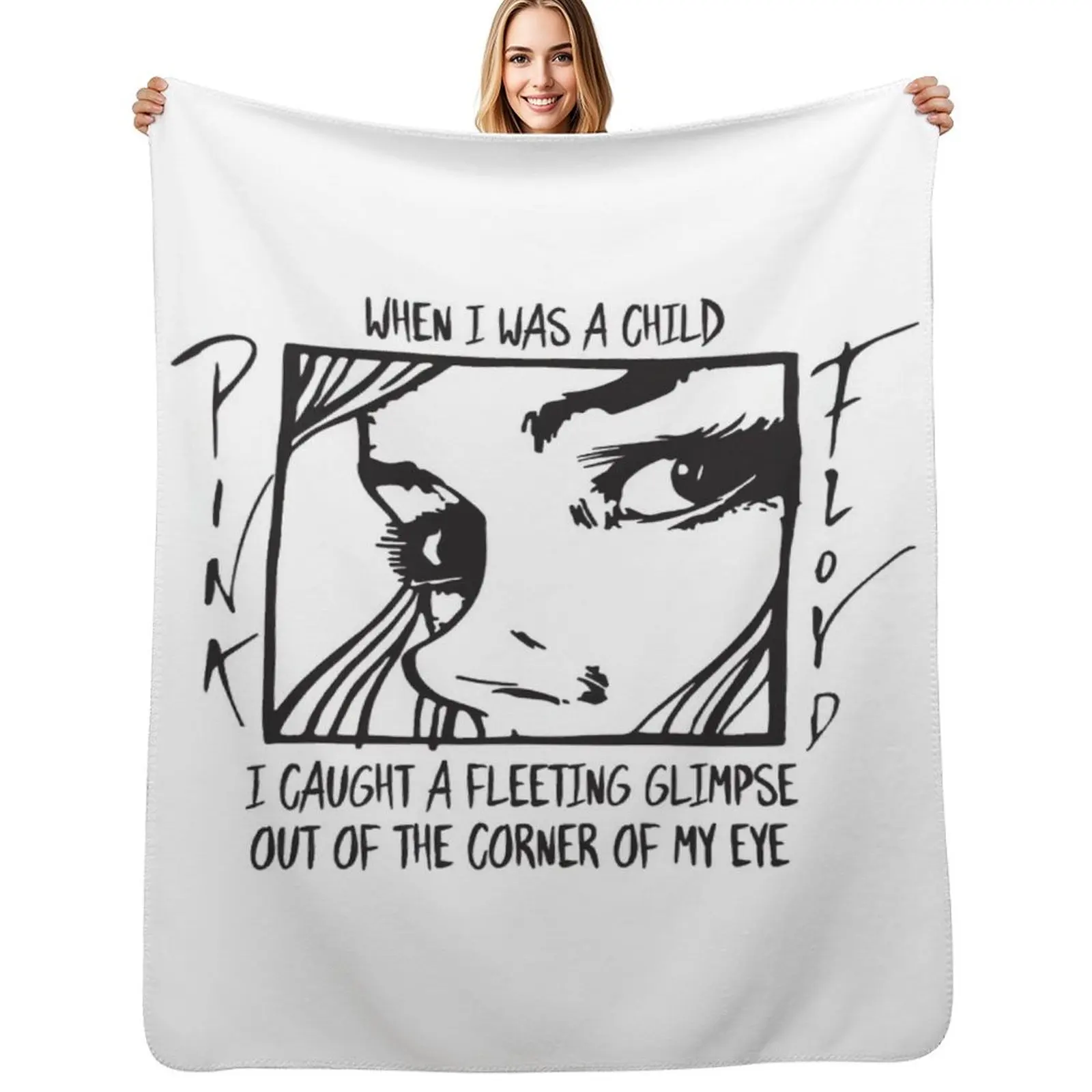 When I Was Child Throw Blanket Reusable Durable Soft Blanket for All Seasons