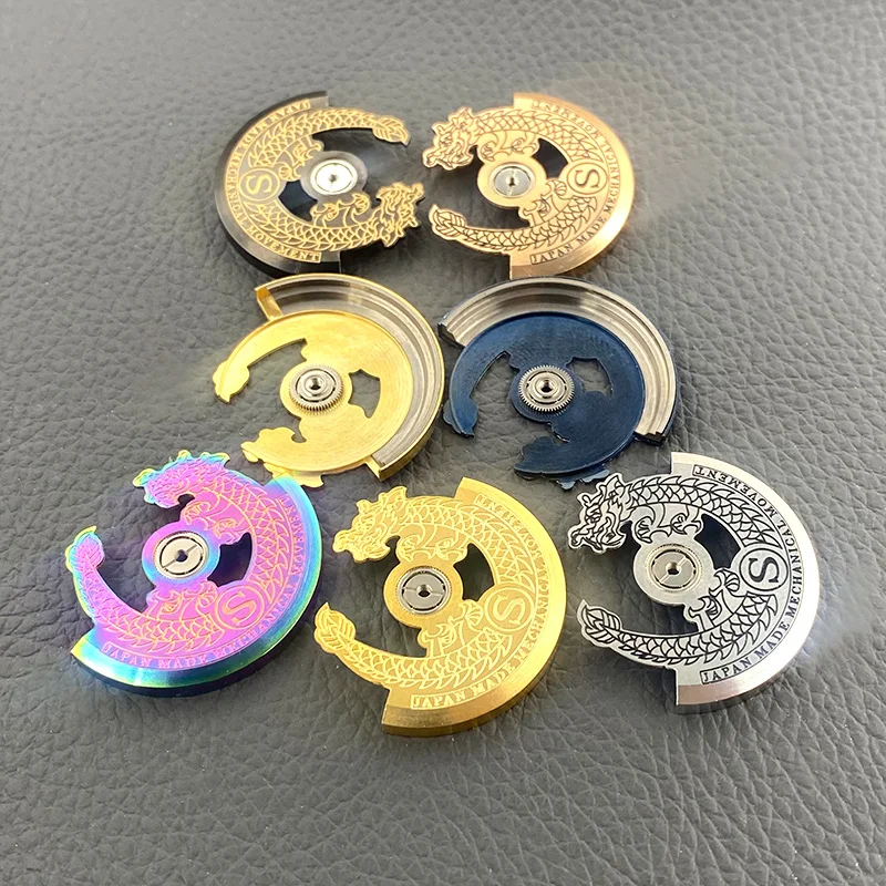 Mod Watch Metal Hammer Oscillating Weight Modified Rotors Fits NH34 NH35 NH38 NH39 4R35 Movements Replace Compatible Parts