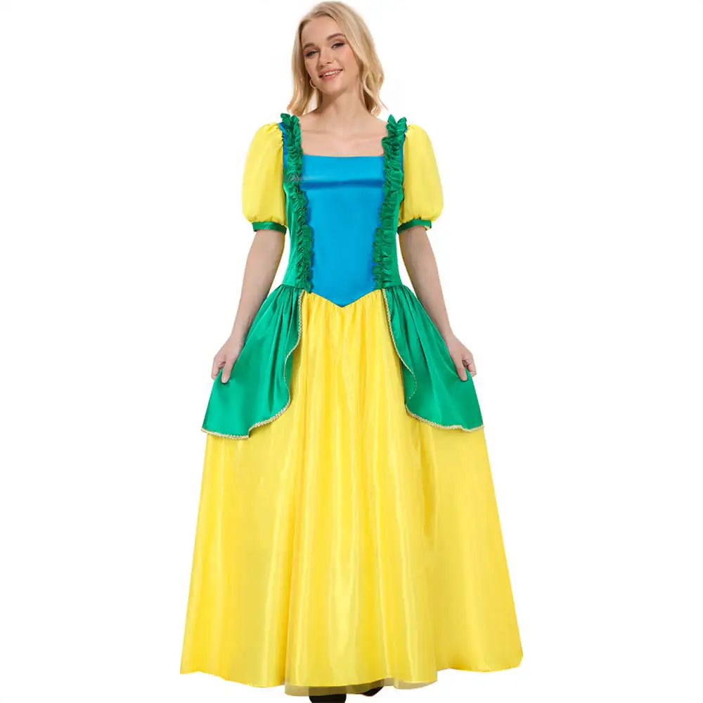 

Princess Drizella and Anastasia Trem Dress Cosplay Costume Party Dress Evil Step Sister Halloween Outfits for Women