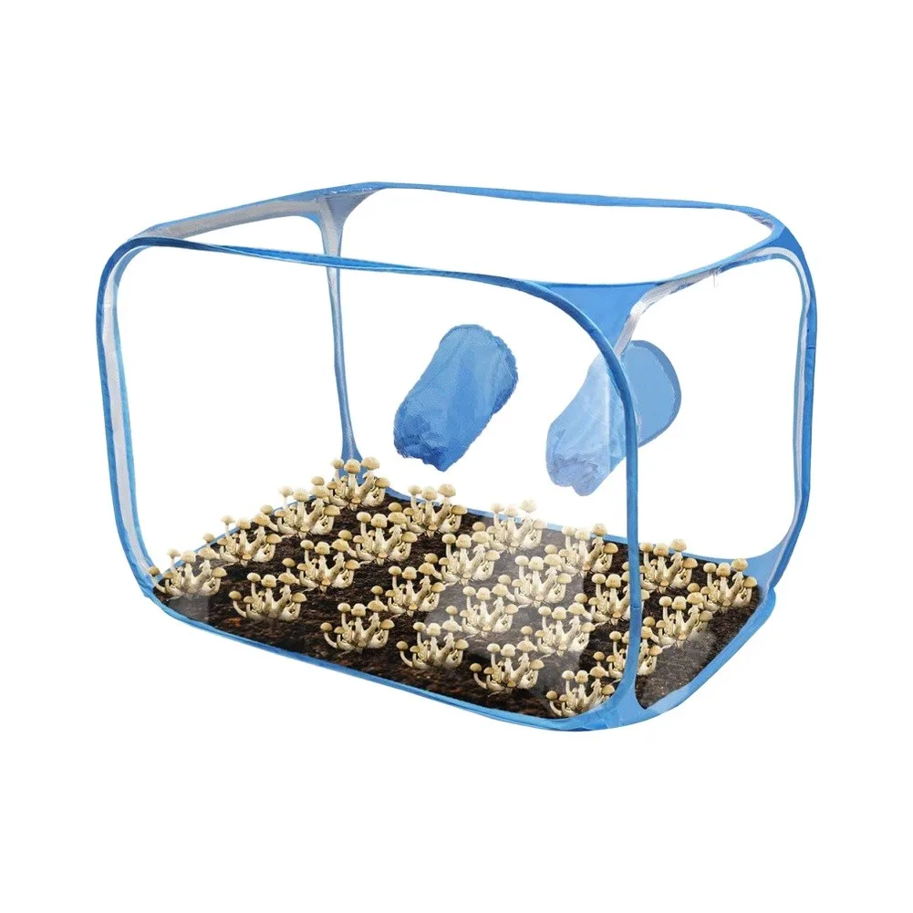 Still Air Box, Mushroom Grow Kit, Portable Compact Still Air Box Mycology Mushroom Grow Still Air Box Portable Plastic