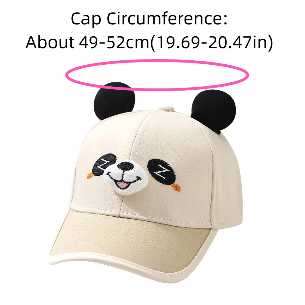 Trendy Breathable Capybara Peaked Cap Cotton Adjustable Baby Sunscreen Hat Lightweight Thin Cartoon Animal Cap Versatile