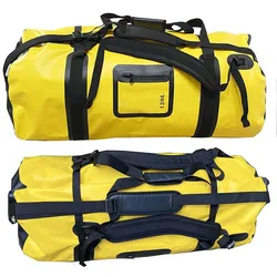 Outdoor waterproof bag, large capacity 120L roof bag, tent, hiking camel bag, fishing firefighting equipment bag wholesale