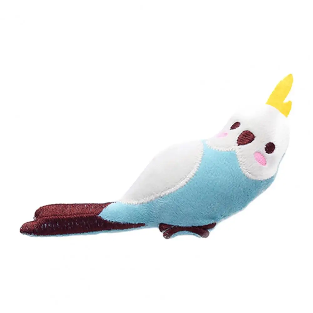 Cat Toys for Play Stress-relieving Plush Cat Toys Bird Design with Catnip for Teeth-grinding Playful Fun Cat Toys with Catnip