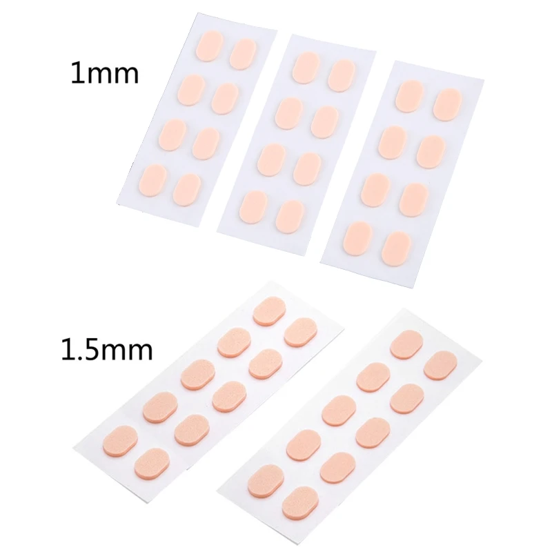 

12 Pair ​Soft Foam Nosepads Non-Slip Eyeglass Nose Pads Glasses Support Nose Pad Drop Shipping