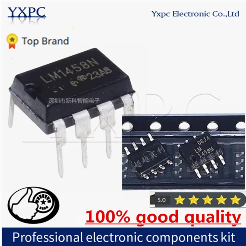 10Pcs Lm1458N Dip8 …