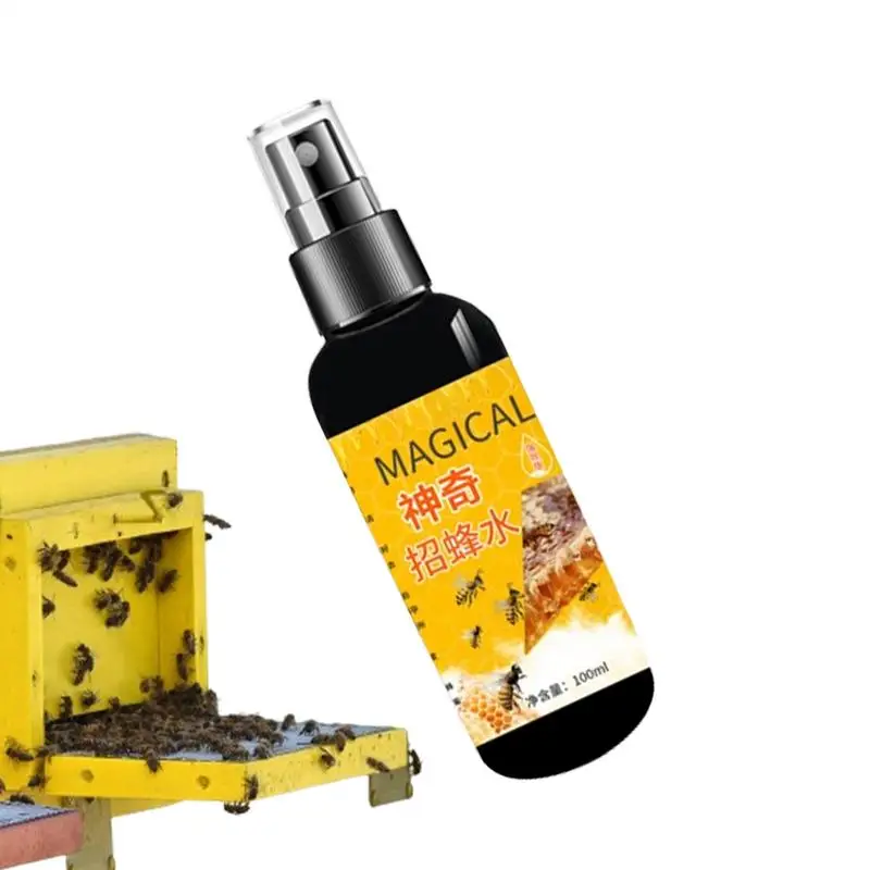 100ml Bee Attractant Spray Multipurpose Carpenter Attractant Lure Effective User-Friendly Bee Lure Portable Bee Bait For Bee