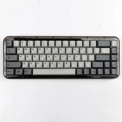 GMK-Juego de teclas coreanas Retro Cherry Profile, teclas ISO, DYE-SUB PBT, personalizadas, 9009