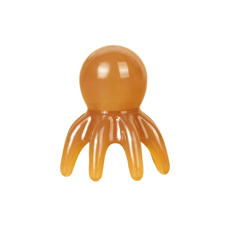 8-Claw Acupressure Scalp Massager - Therapeutic Wide-Tooth Comb for Head Tension Relief & Circulation Boost Body Relaxation