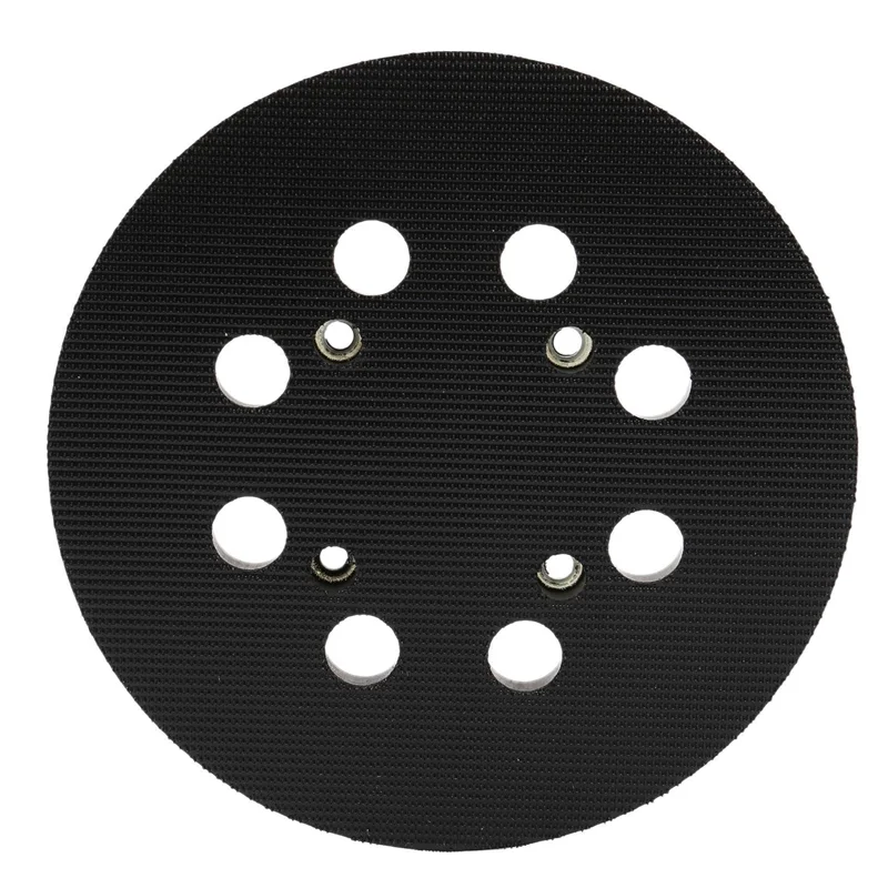 WORTHOWN-8 Pezzi Tampone per levigatrice di ricambio con gancio e anello da 5 pollici per -Fit DWE6421/6421K, DWE6423/6423K, DCW210B Pista casuale Sande