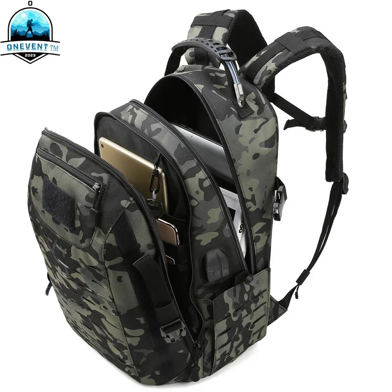 

Мужская армейская спортивная сумка для треккинга, охоты, кемпинга, уличные тактические рюкзаки Molle, модный дорожный многофункциональный рюкзак для ноутбука