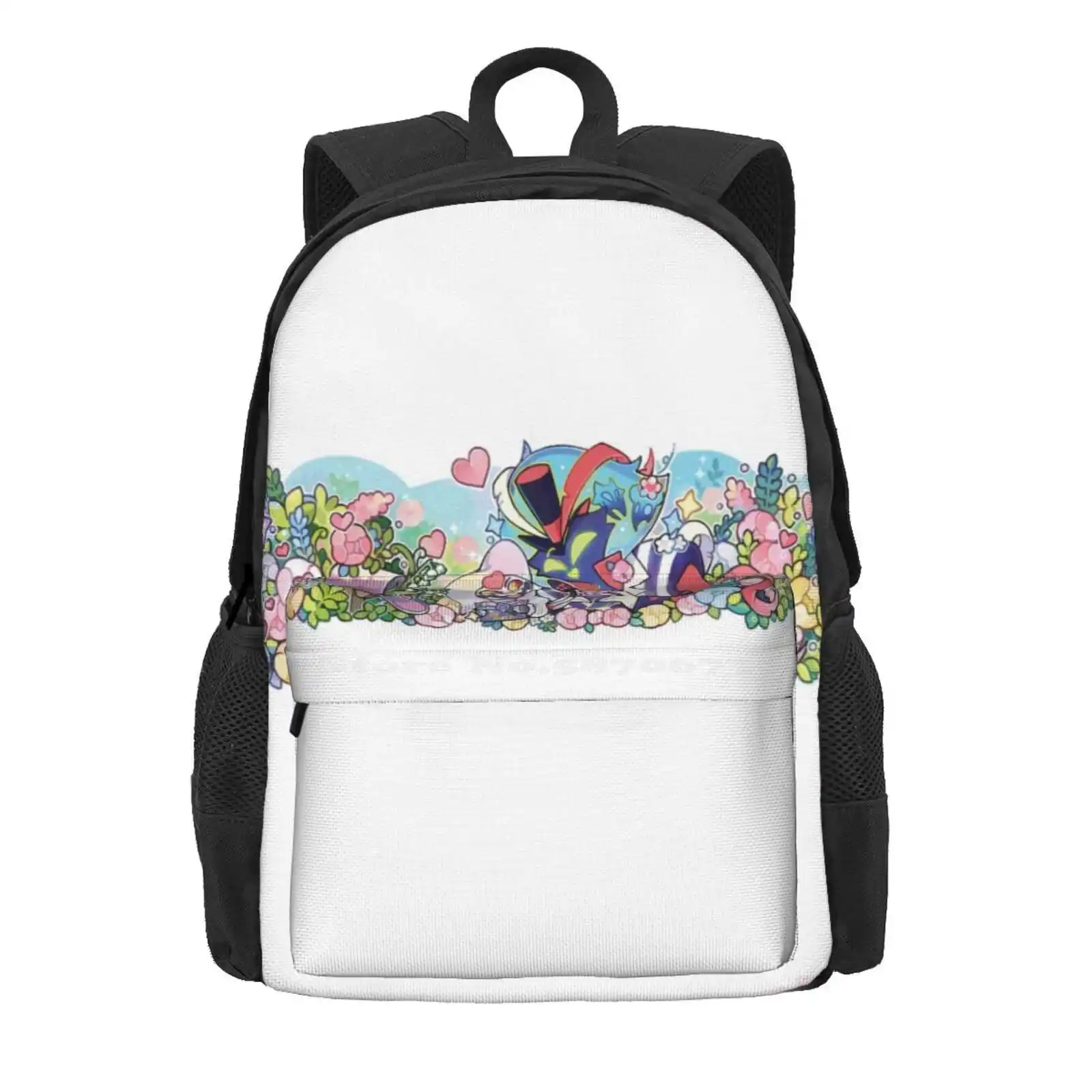 Helluva Boss Ozzie And Fizz Valentines 2024 Hot Sale Schoolbag Backpack Fashion Bags Asmodeus Fizzarolli Ozzie Fizzmodeus