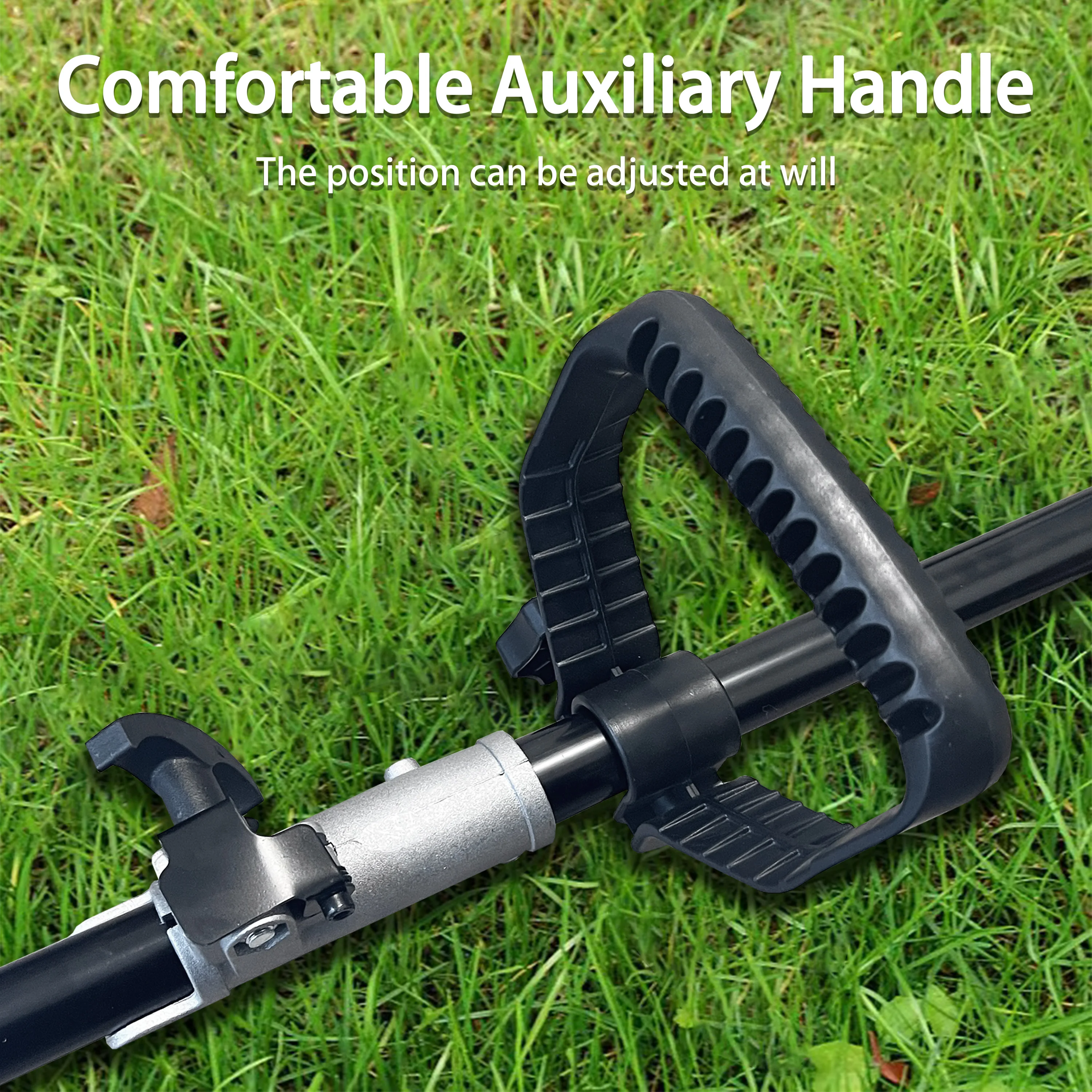 Portable Grass Trimmer Green Electric Brush Cutter Cordless Lithium Battery Powered String Trimmer