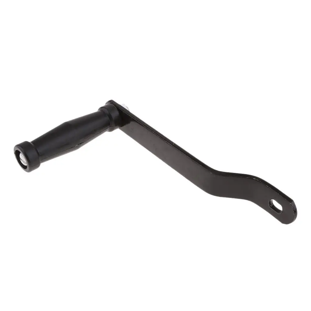 Ergonomic Boat Winch Handle Iron Boat Grab Handle Holder Boat Trailer Winch for Marine Equipment