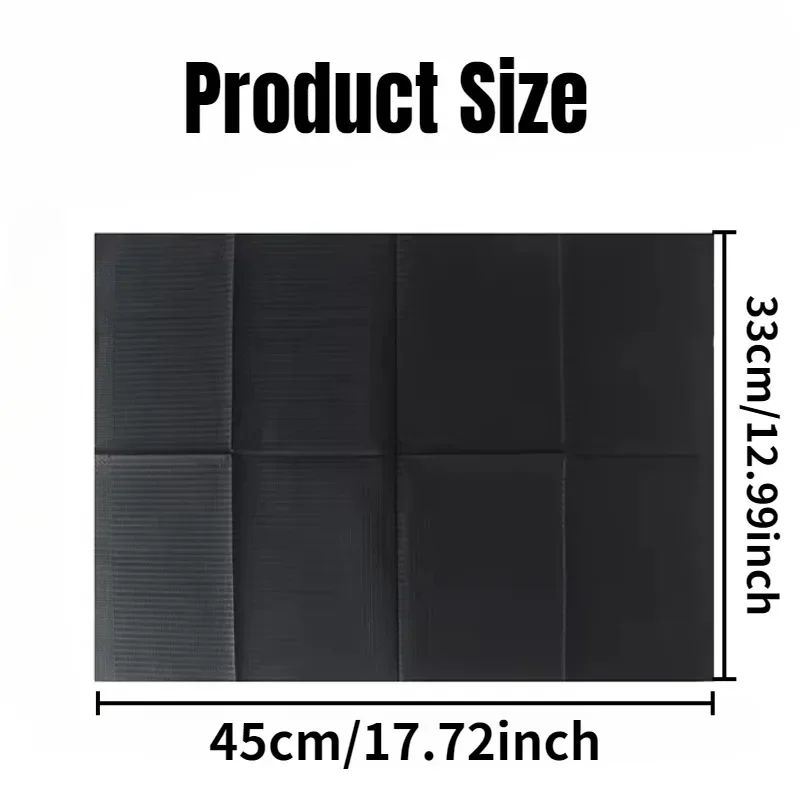 20/50 قطعة وسادة التنظيف القابل للتصرف الأسود دائم الوشم مسمار الفن اللوحة تنظيف الوسادة المنزل مكافحة تلطيخ تنظيف مفرش المائدة