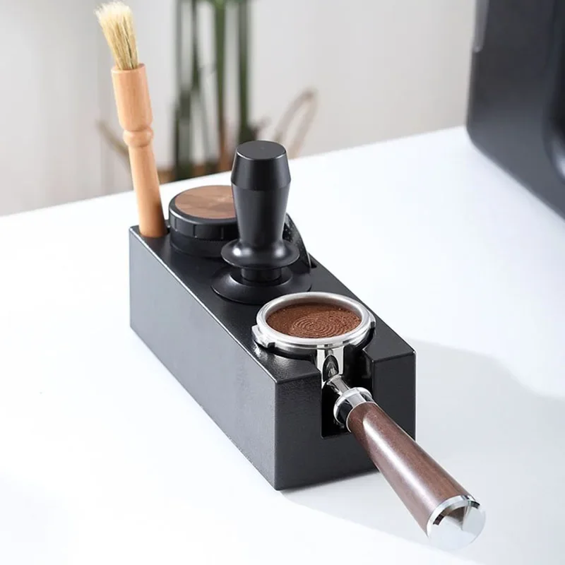 Coffee Tamping Station Distributor Tamper Set For 51/53/58mm Universal Espresso Coffee Tamper Station ABS Coffee Tamper Stand - view 6