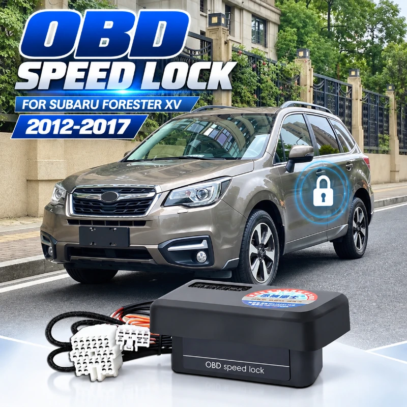 OBD Speed Lock Auto Door Lock Module for Subaru Forester XV 2012-2017 D Gear Lock P Gear Unlock Flashing Light