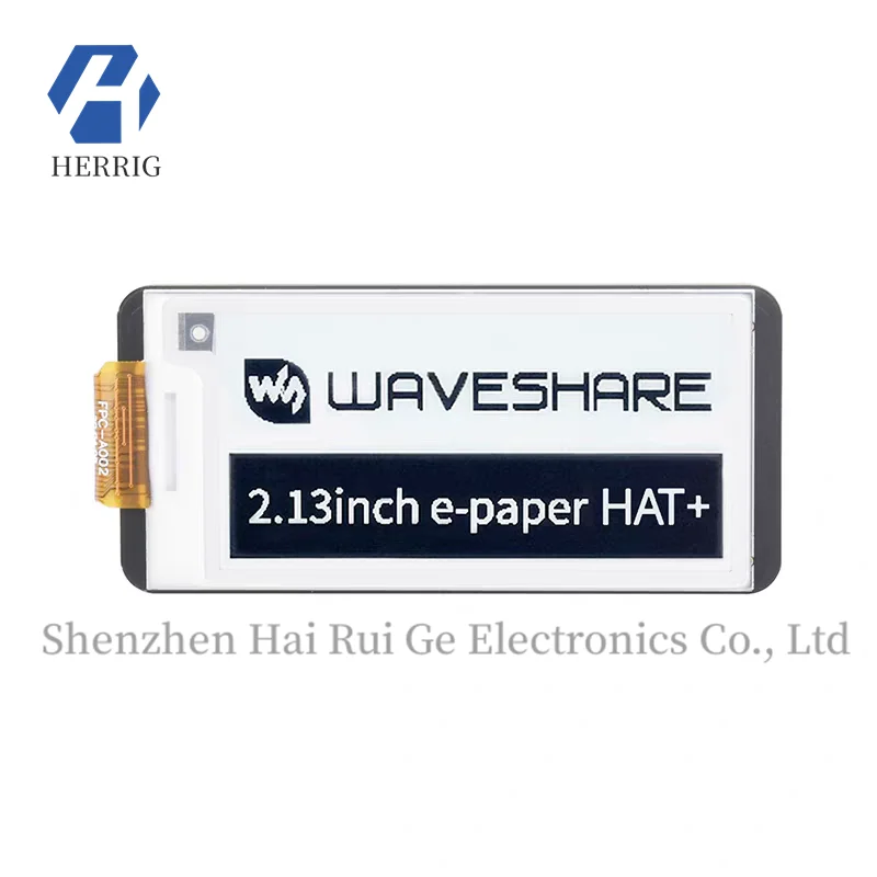 Weixue 2.13-inch black and white e-ink screen with gold inlay craftsmanship