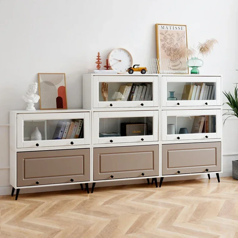 #v Modern Bookshelf Bedroom Nordic Organzier Unique Industrial Magazine Display Cabinet Librero Estanteria Pared Modular Furnitu