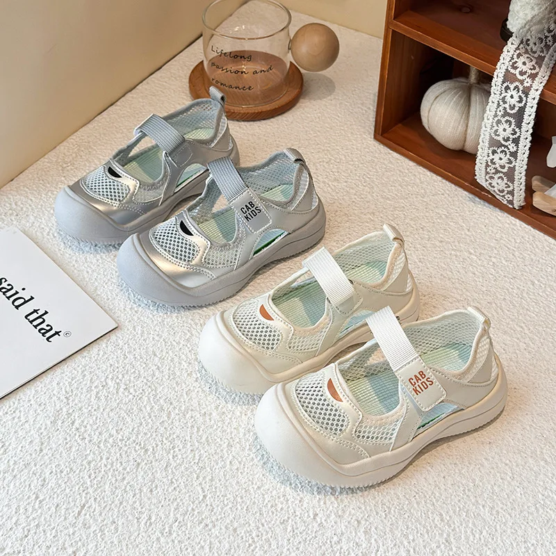 2026 Children Sport Sandals Kids New Summer Mesh Breathable Lightweight Sneakers for Boys Girls Outdoor Casual Walking Shoes