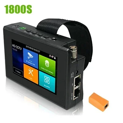 

H.265 4K IP Analog Camera tester IPC1800 Plus 3.5 inch touch screen IP CCTV Tester Monitor Wifi ONVIF PTZ Control 12V1A