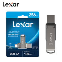 Original Lexar JumpDrive Dual Drive D400 USB 3.1 Type C/A Memory Stick Dual Slot USB Flash Drive 32GB 64GB 128GB 256G For PC/Mac