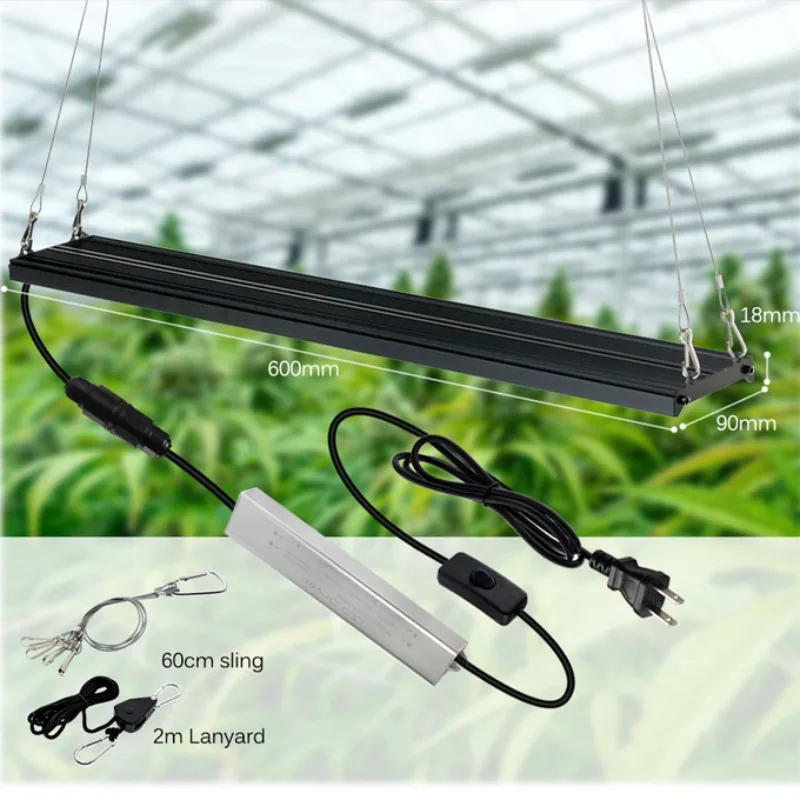 LED Plant Light Board, Quantum Full Spectrum, Solar Energy Supplement, Flower Gardening, Plant Growth Aid